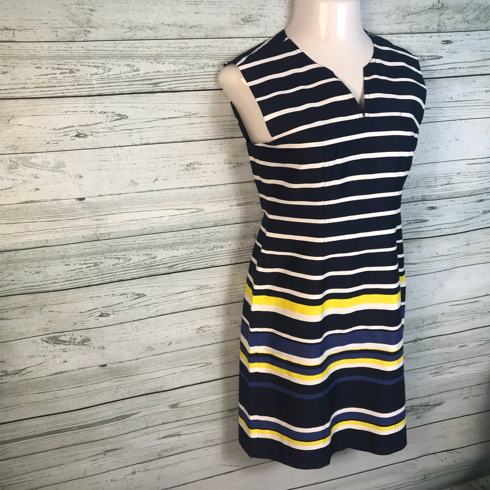 Tommy Hilfiger Striped Sleeveless Dress - Picture 2 of 5